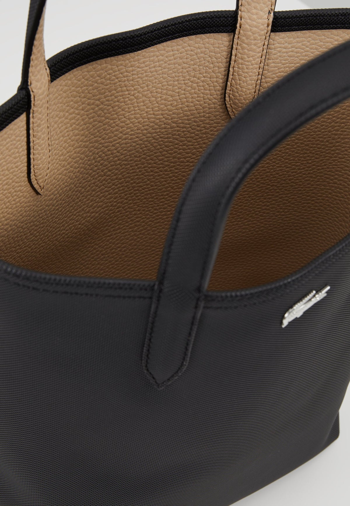 Lacoste Tote Bag – Black Warm Sand 5