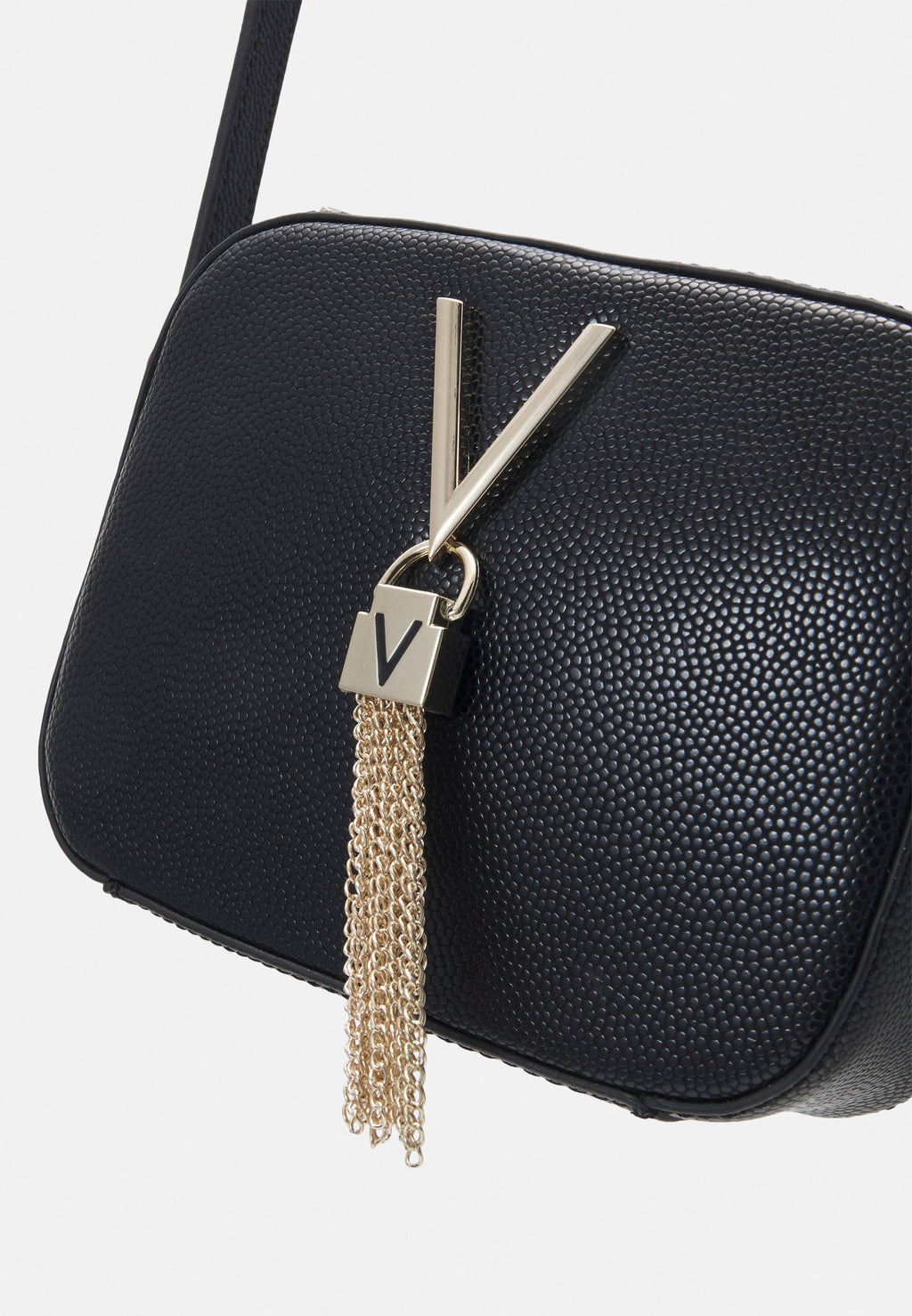 Valentino Bags Crossbody Bag – Black / Gold-Coloured 5