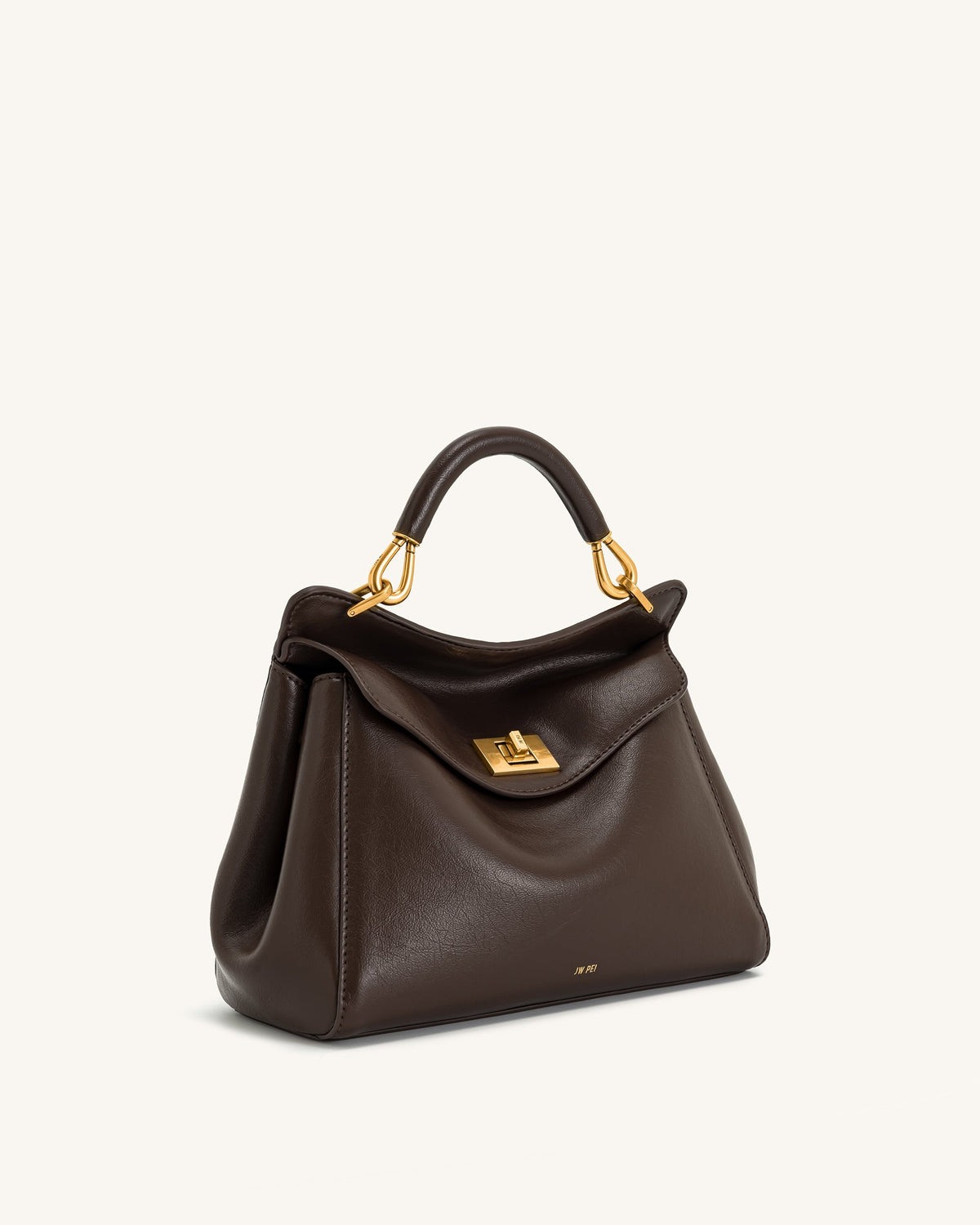 JW PEI Top Handle Bag – Dark Brown 3
