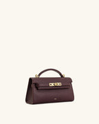 JW PEI Top Handle Bag – Deep Burgundy 3