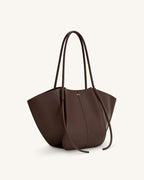 JW PEI Tote Bag – Deep Brown 3