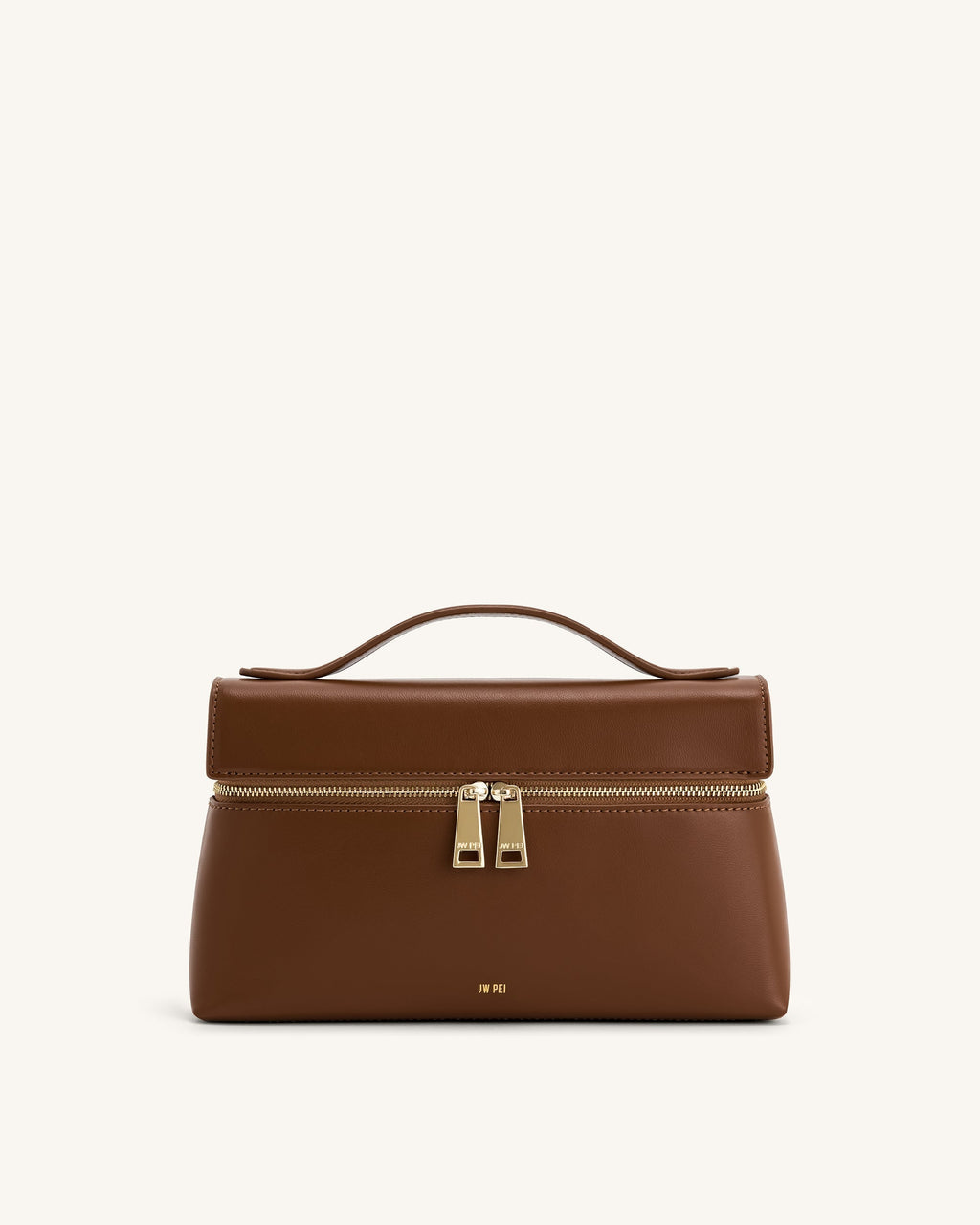 JW PEI Top Handle Bag – Brown 1
