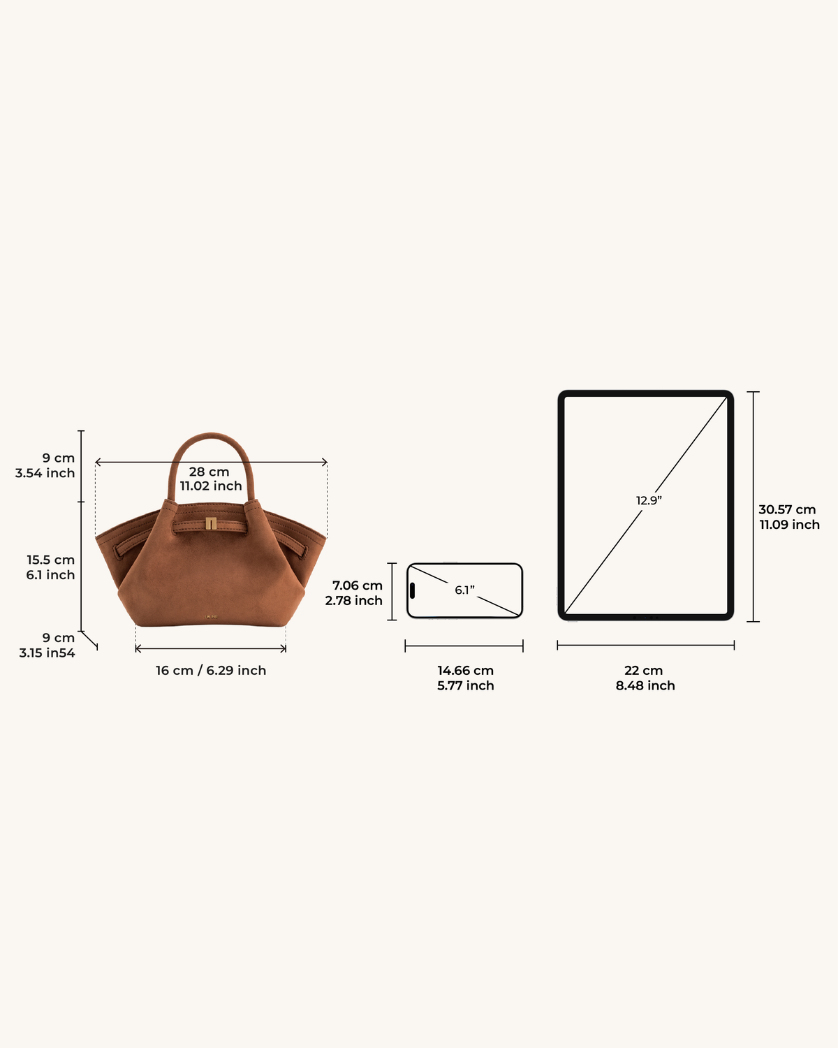JW PEI Tote Bag – Brown 6