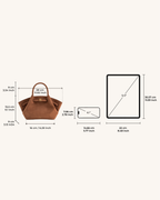 JW PEI Hana Mini Tote Bag – Brown