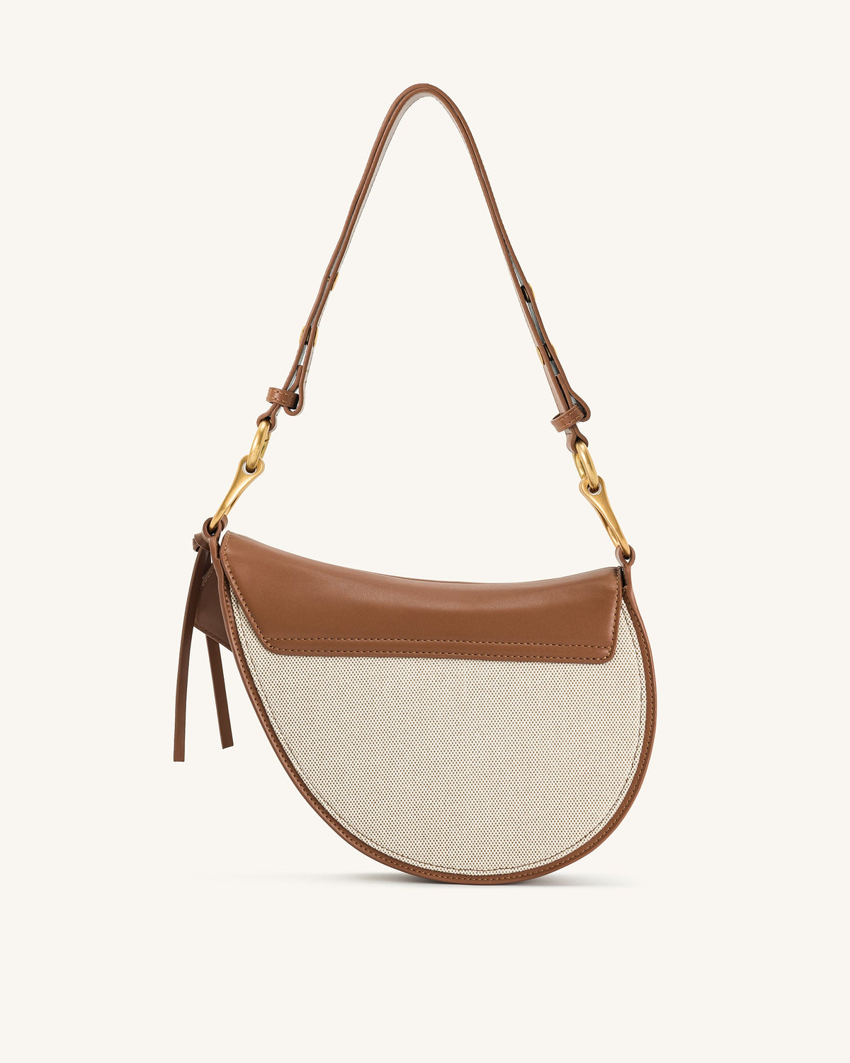 JW PEI Crossbody Bag – Brown Canvas 3