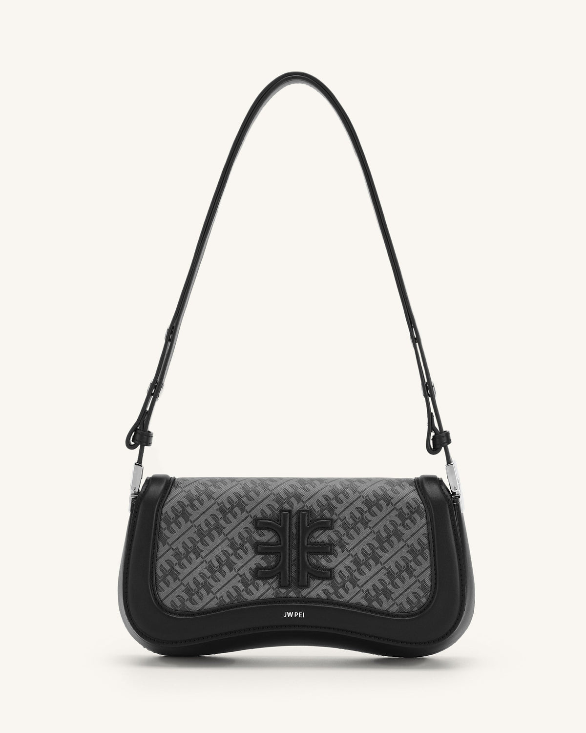 JW PEI Shoulder Bag – Iron Black 1