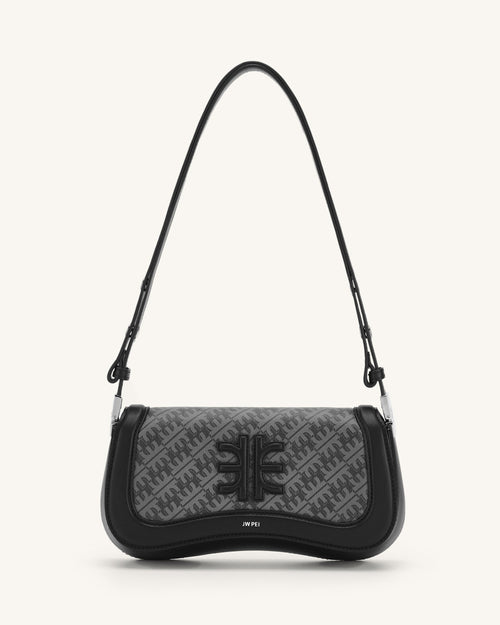 JW PEI Shoulder Bag – Iron Black 1