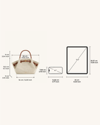 JW PEI Tote Bag – Brown Canvas 7