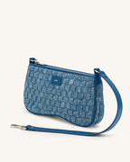 JW PEI Shoulder Bag – Blue Denim Weave 3