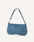 JW PEI Shoulder Bag – Blue Denim Weave 2
