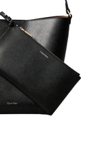 Calvin Klein Bucket Bag – Black / Toasted Coconut 5