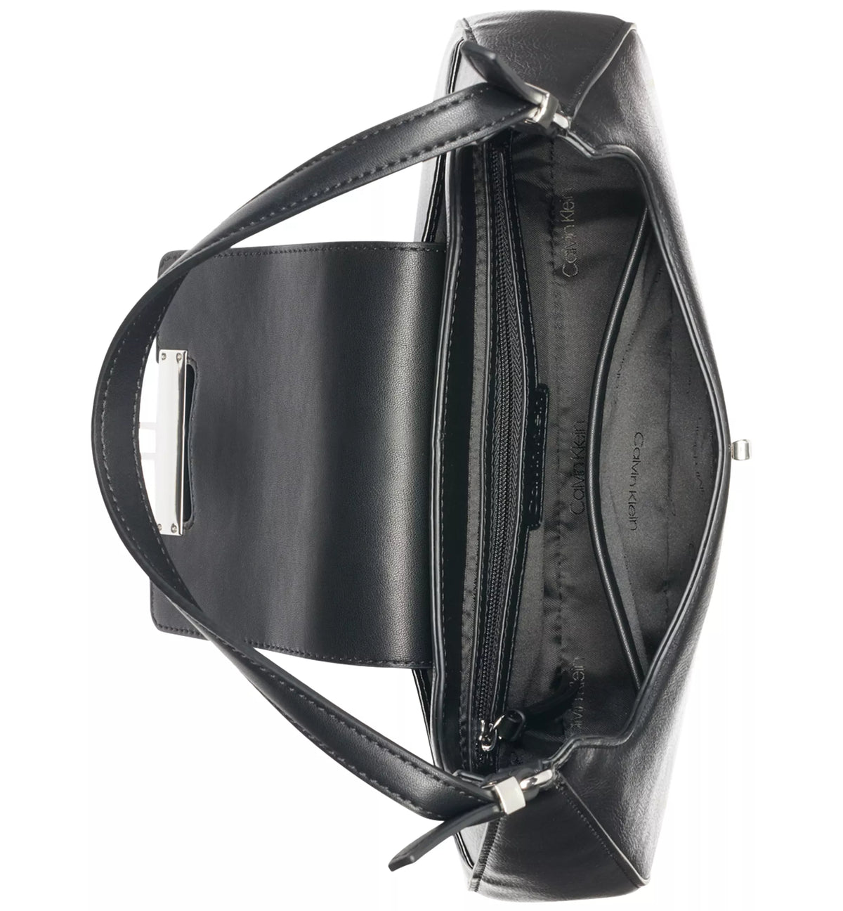 Calvin Klein Shoulder Bag – Black Silv 4