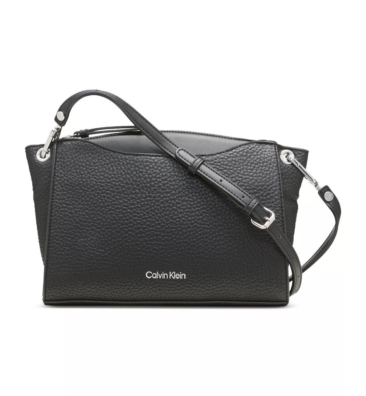 Calvin Klein Crossbody Bag – Black Silver 1