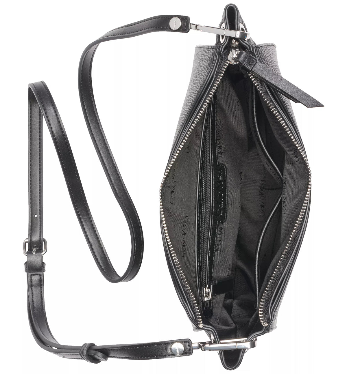 Calvin Klein Crossbody Bag – Black Silver 5