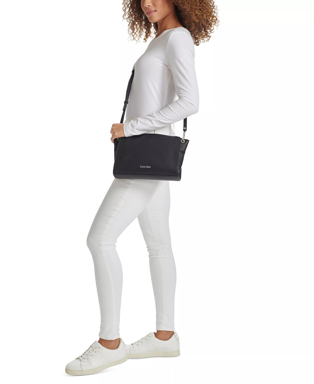 Calvin Klein Crossbody Bag – Black Silver 6