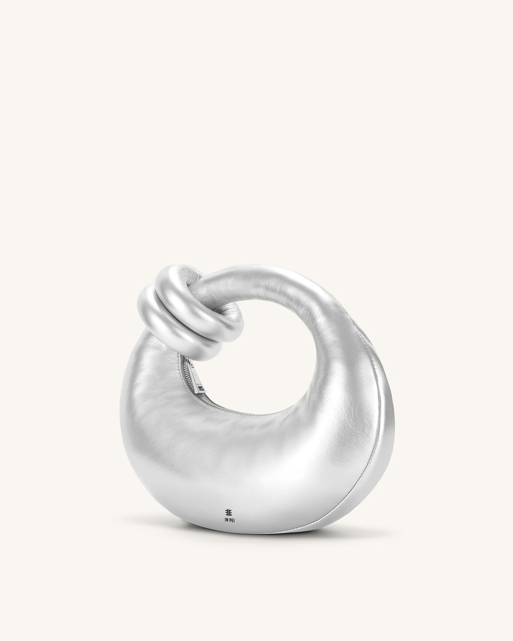 JW PEI Top Handle Bag – Silver 3