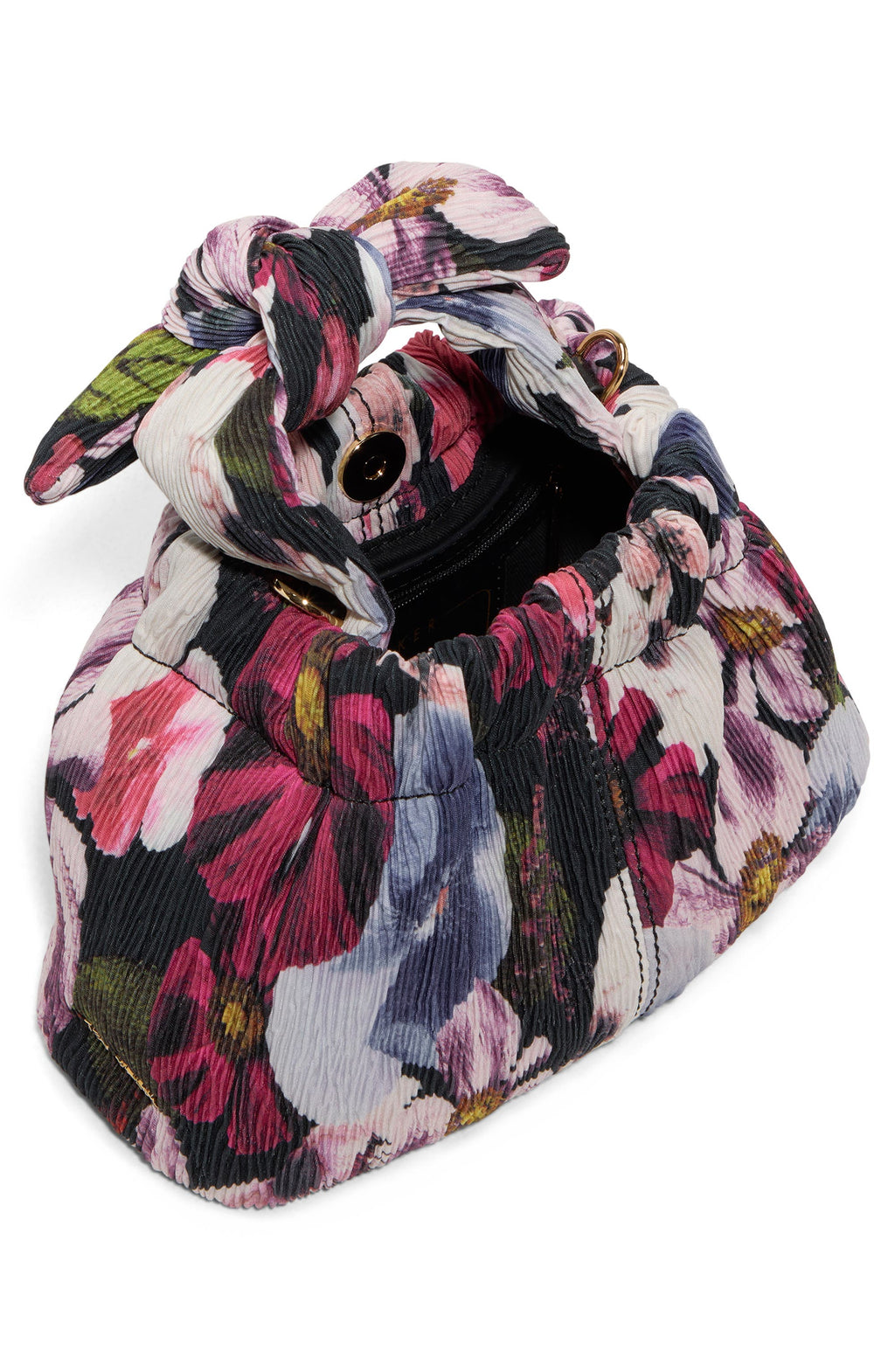 Ted Baker Top Handle Bag – Crepe Black Multi 4