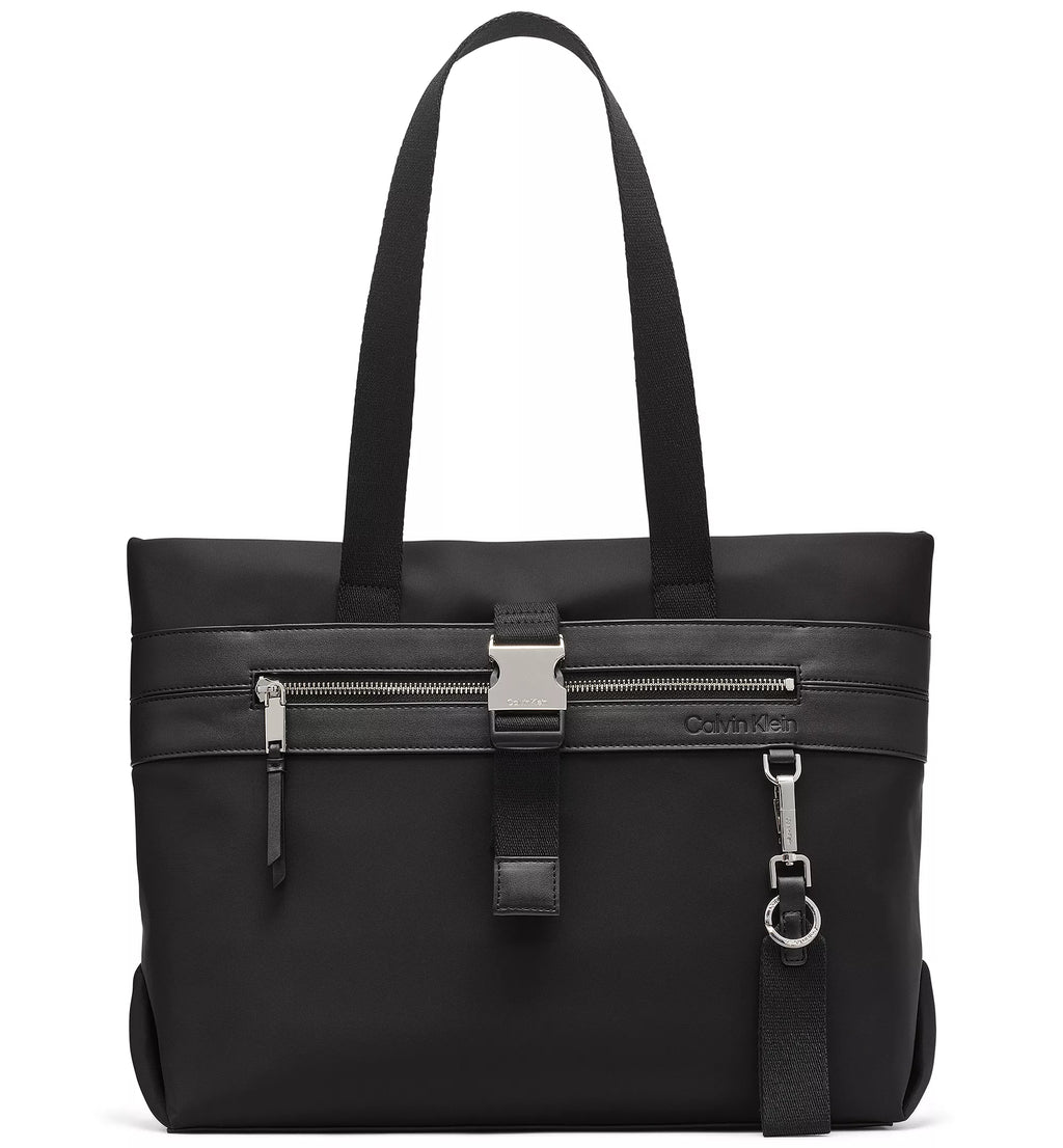 Calvin Klein Tote Bag – Black, Silver 1