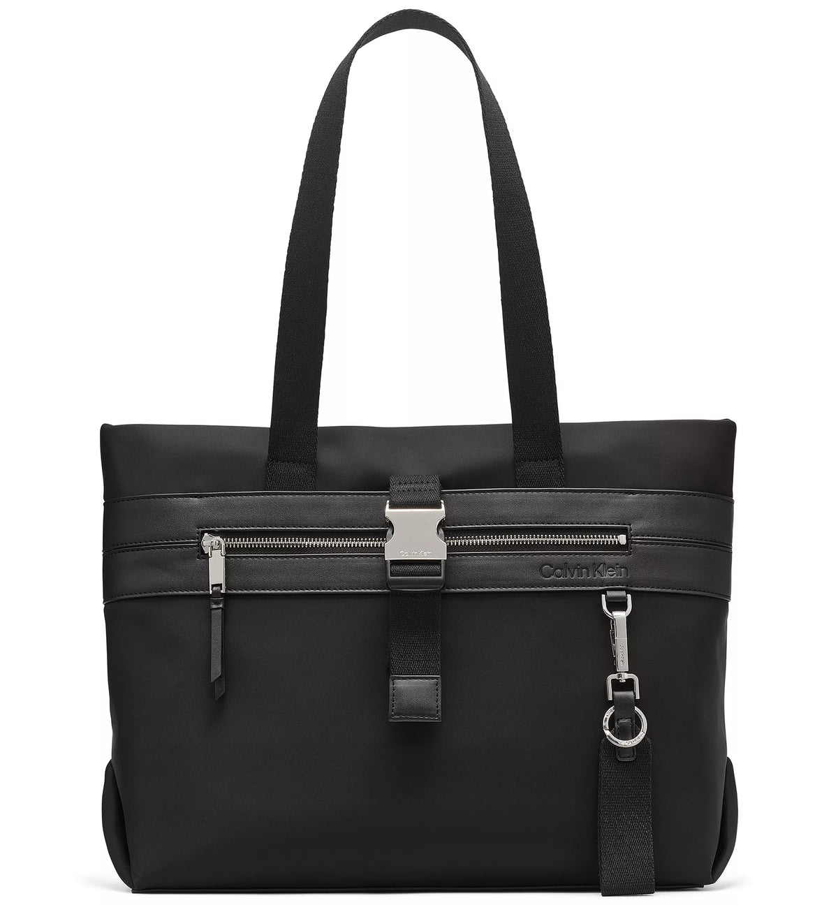 Calvin Klein Tote Bag – Black, Silver 1