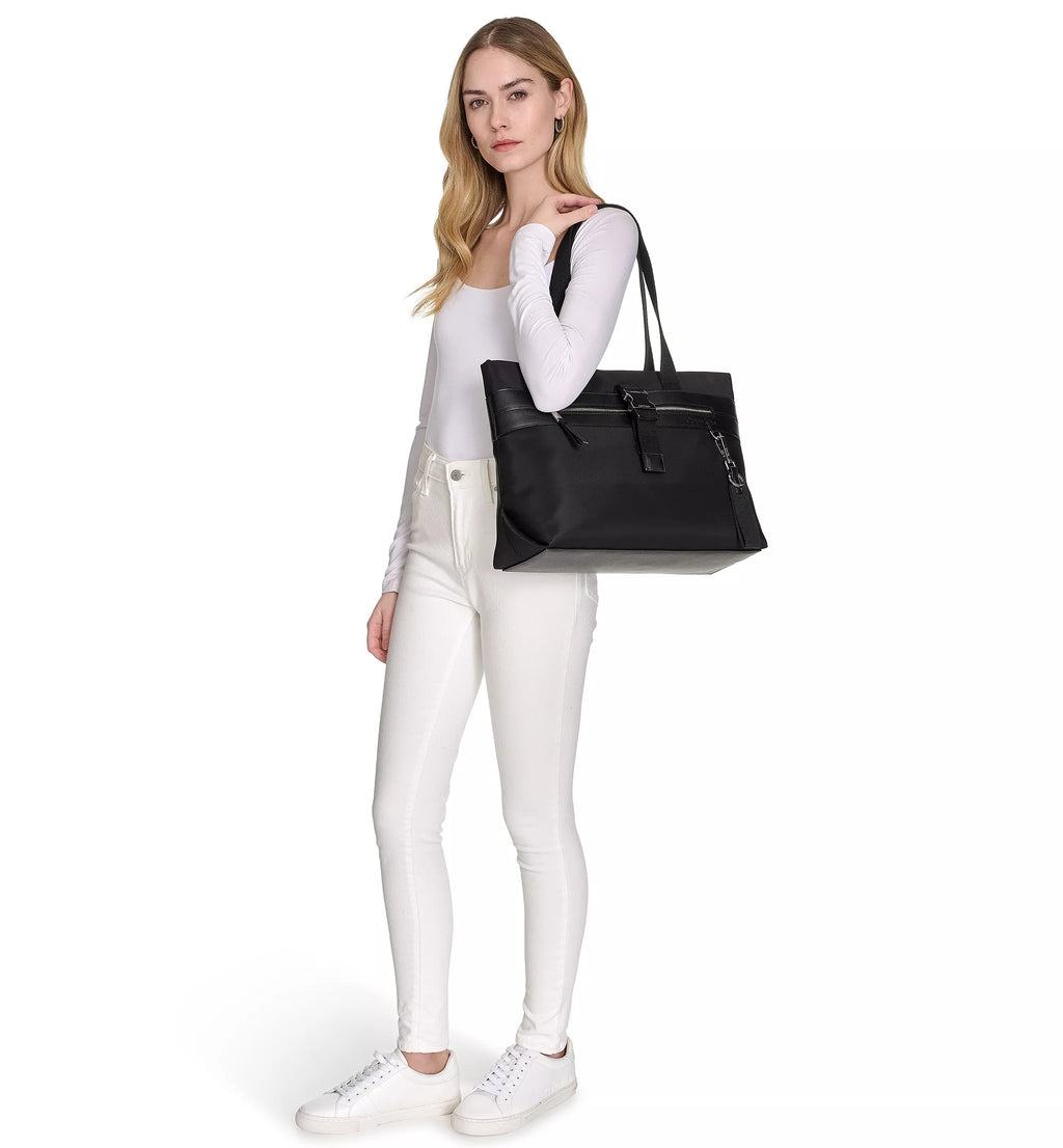 Calvin Klein Tote Bag – Black, Silver 6