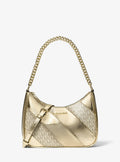 Michael Kors Crossbody Bag – PALE GOLD 1