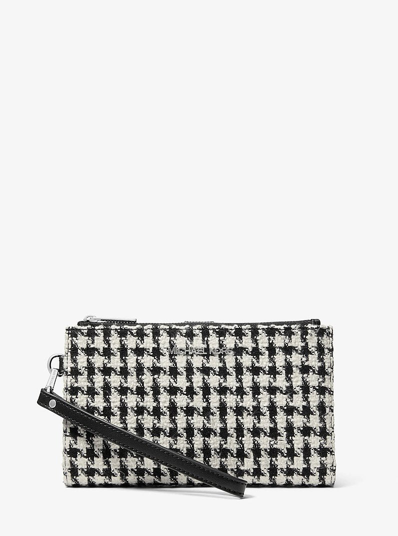 Michael Kors Wristlet – BLACK / LIGHT CREAM 1