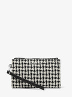 Michael Kors Wristlet – BLACK / LIGHT CREAM 1