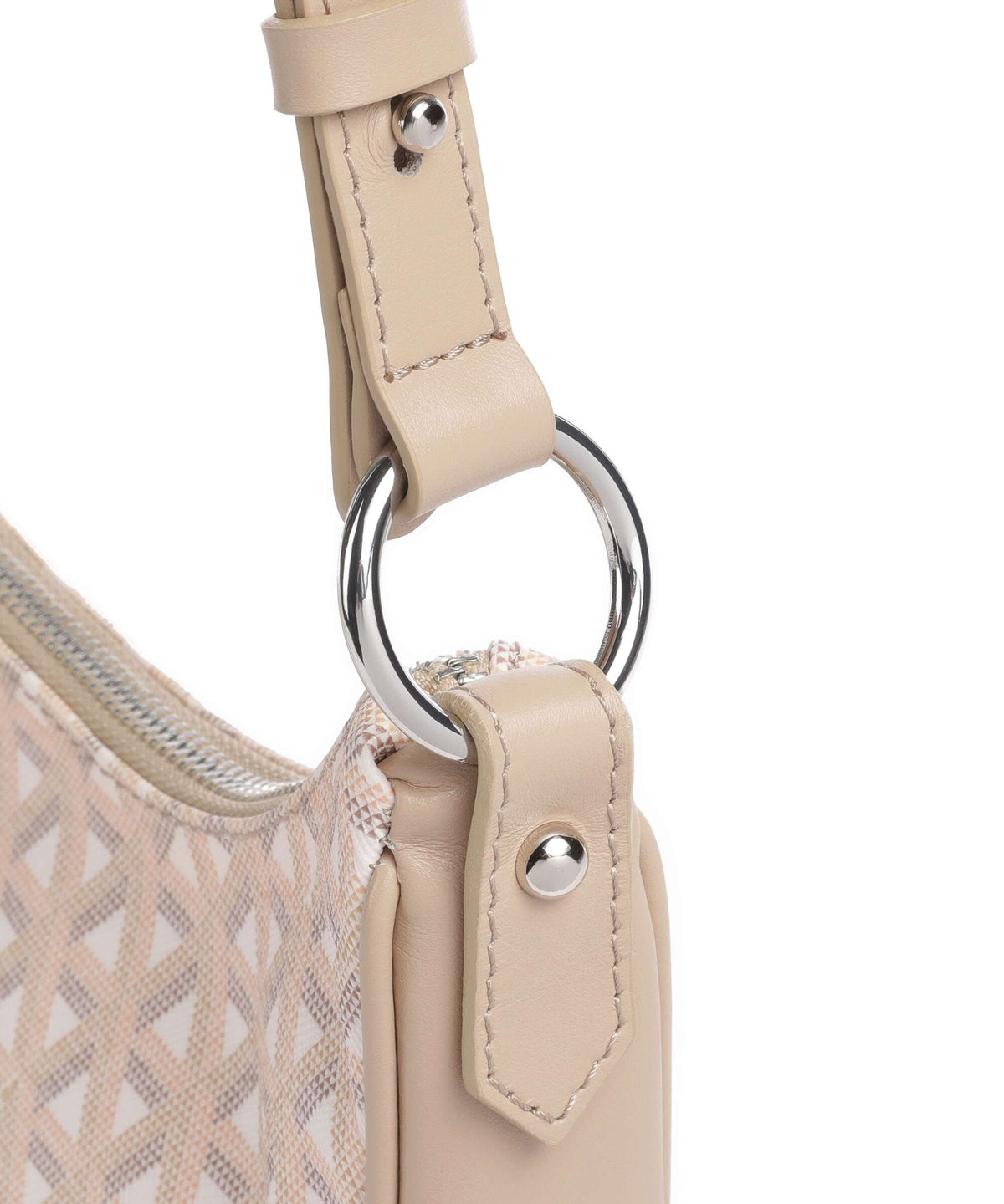 Lancaster Paris Shoulder Bag – Beige 4