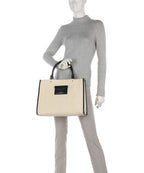Lancaster Paris Top Handle Bag – Beige 3