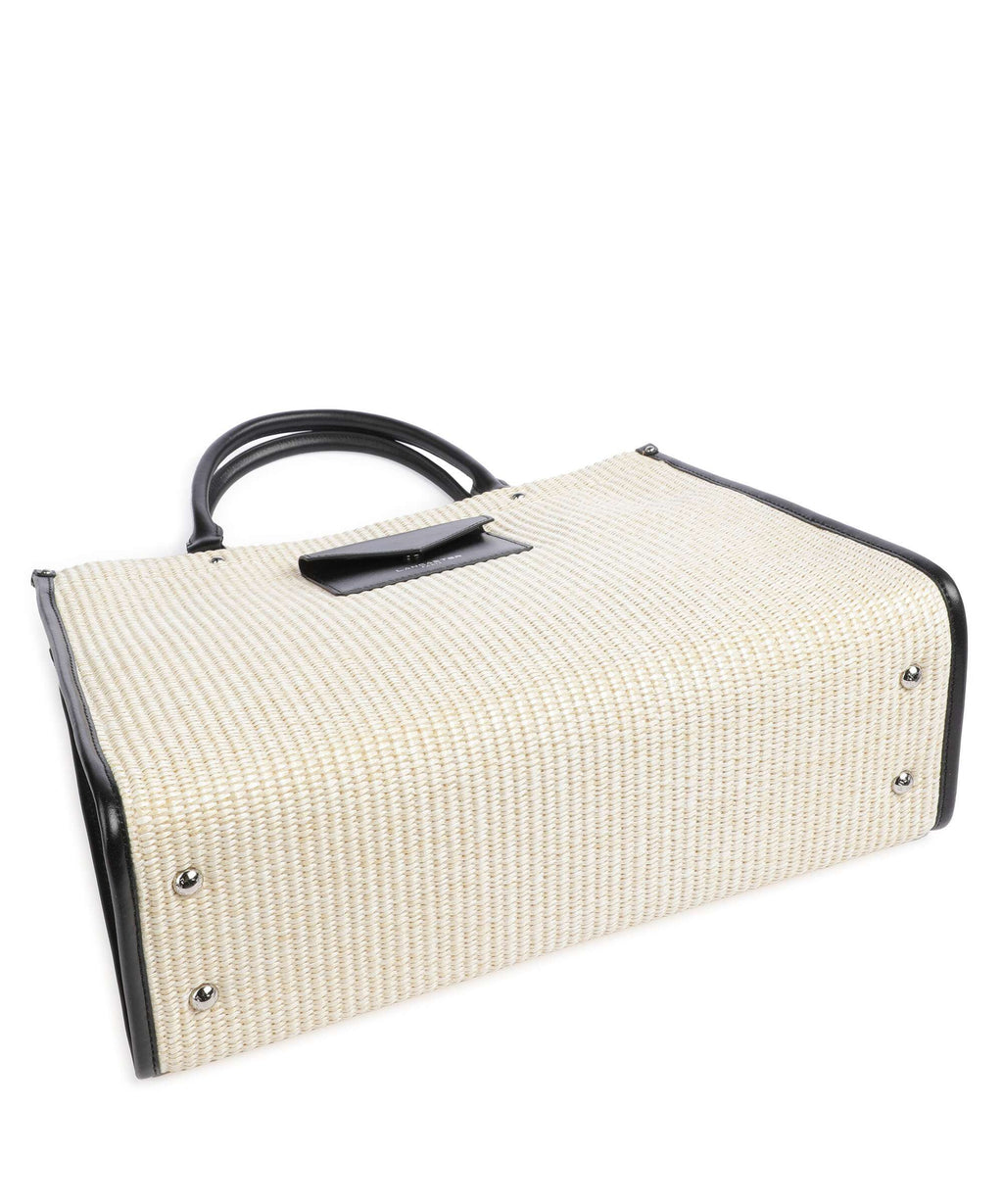 Lancaster Paris Top Handle Bag – Beige 5