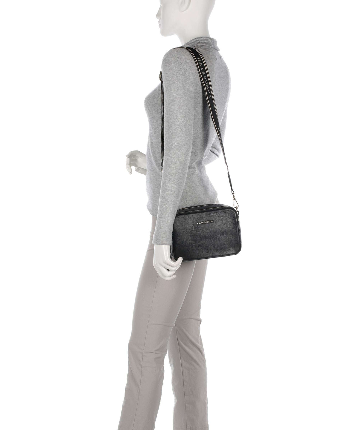 Lancaster Paris Crossbody Bag – Black 3