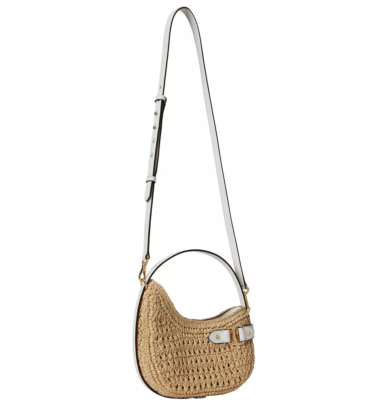 Ralph Lauren Crossbody Bag – Natural / White 5