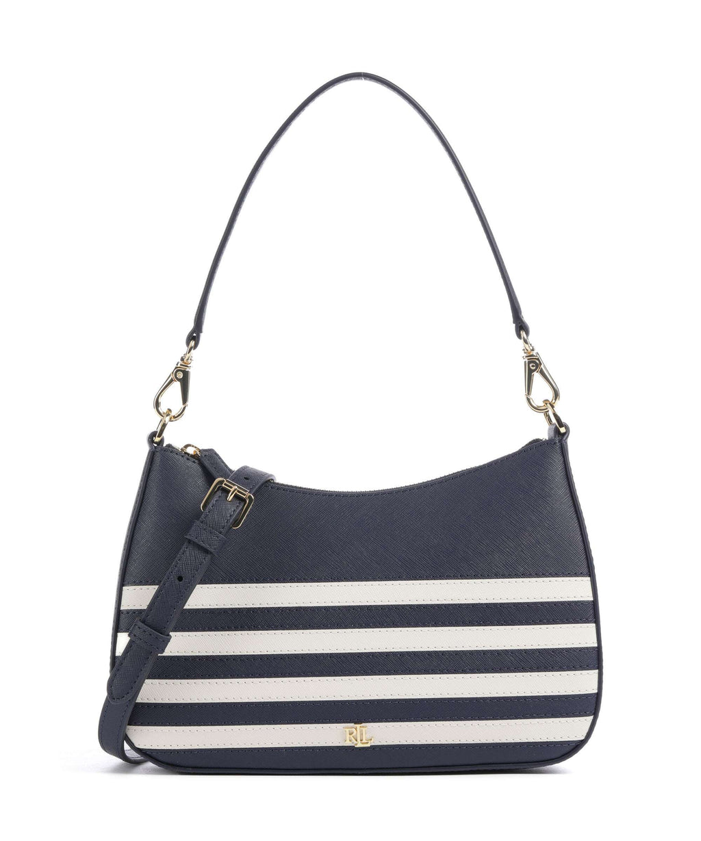 Ralph Lauren Shoulder Bag – Refined Navy / Soft White 1