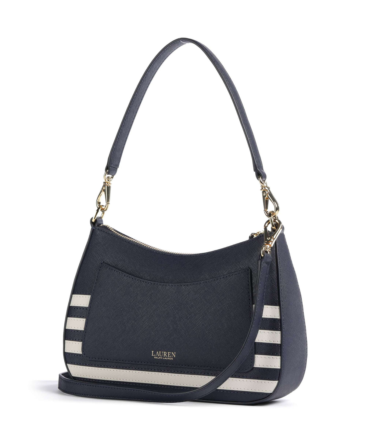 Ralph Lauren Shoulder Bag – Refined Navy / Soft White 2