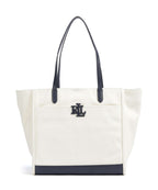 Ralph Lauren Tote Bag – Natural / Refined Navy 1