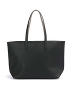 Lacoste Tote Bag – Noir / Krema 1