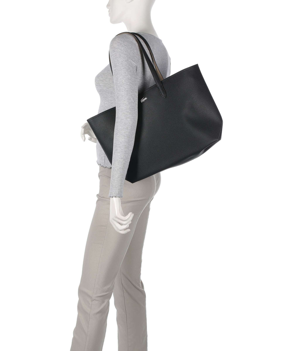 Lacoste Tote Bag – Noir / Krema 3