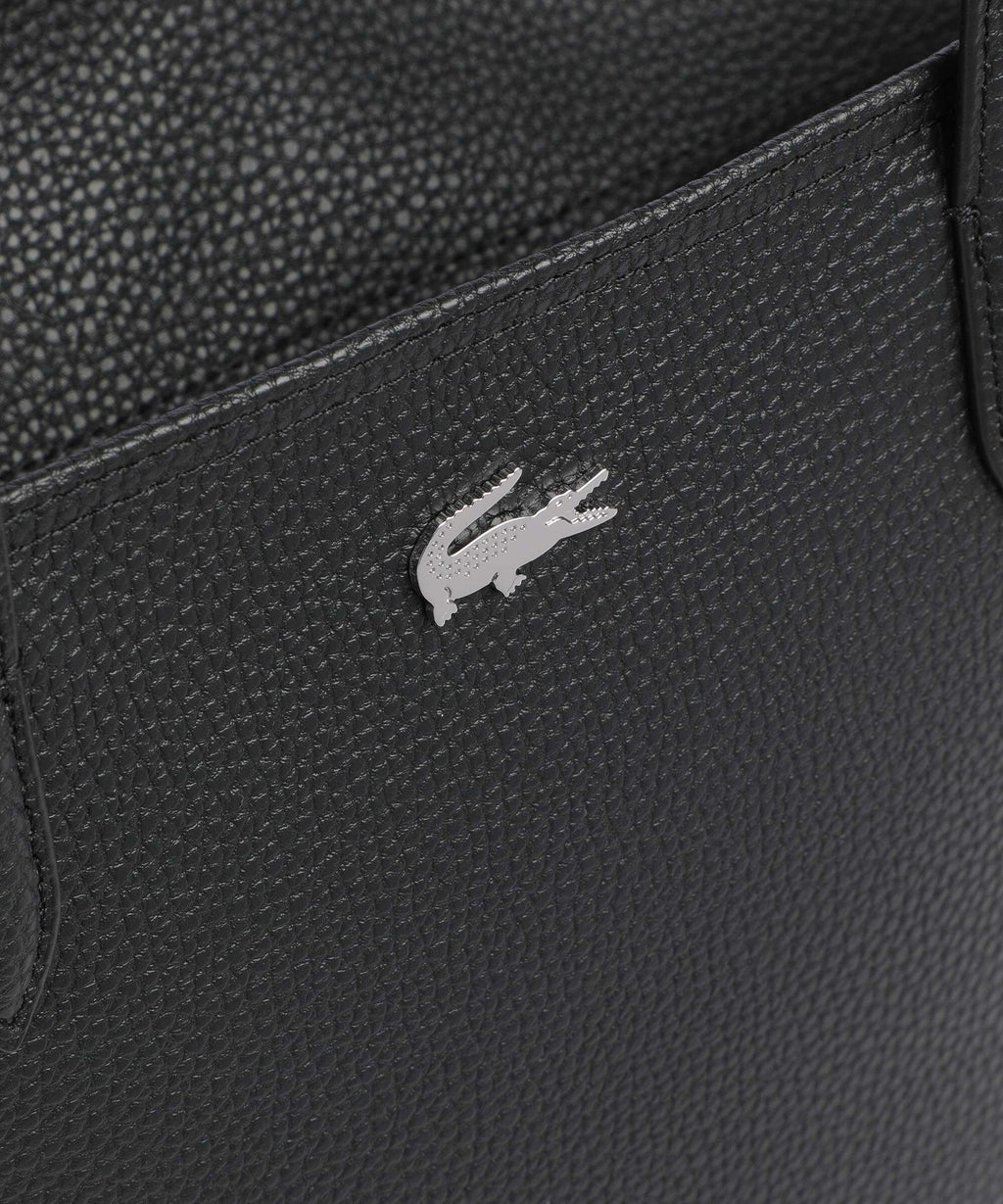 Lacoste Tote Bag – Noir / Krema 4