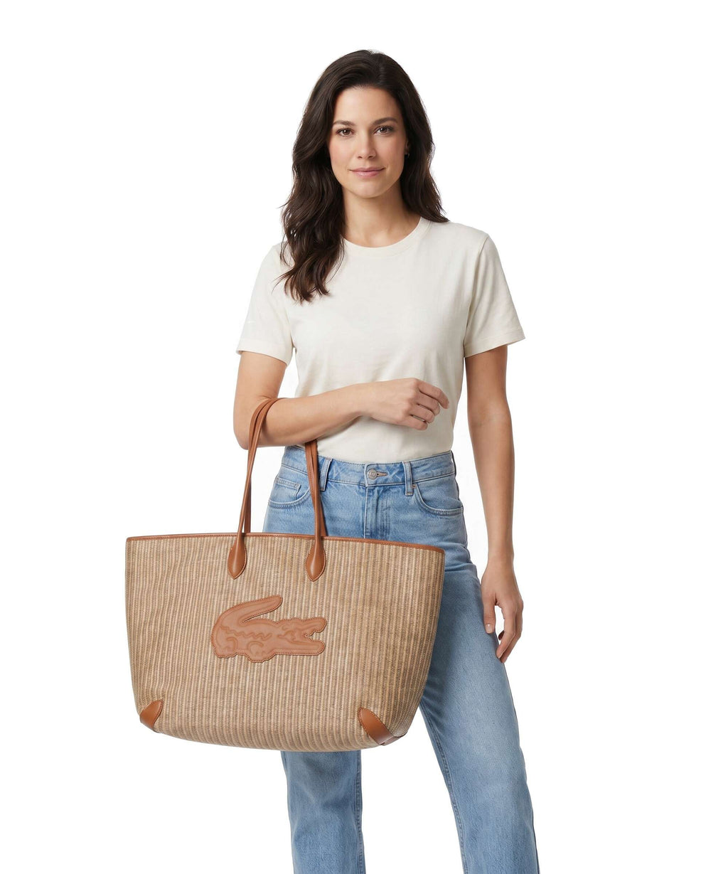 Lacoste Tote Bag – Natural / Tan 3
