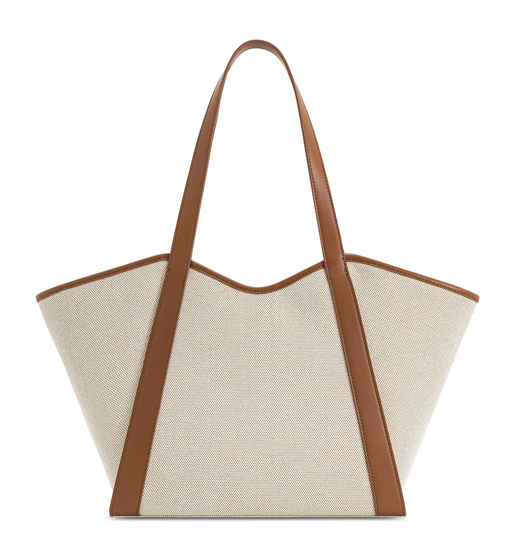 JW PEI Tote Bag – Brown Canvas 2