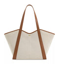 JW PEI Tote Bag – Brown Canvas 1