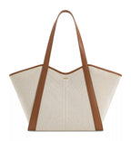 JW PEI Tote Bag – Brown Canvas 1