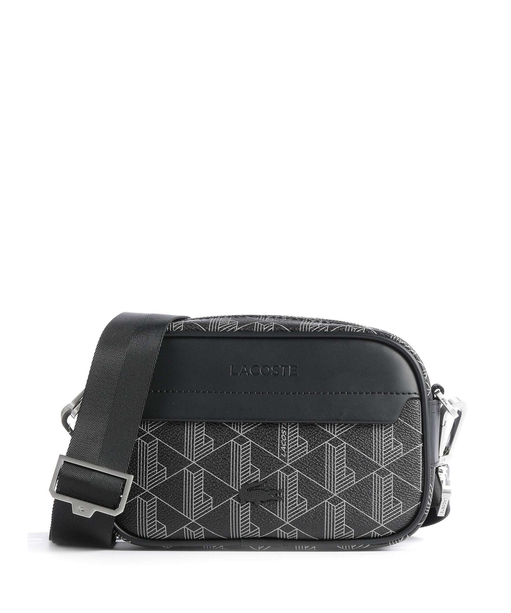 Lacoste Crossbody Bag – Noir / Gris 1