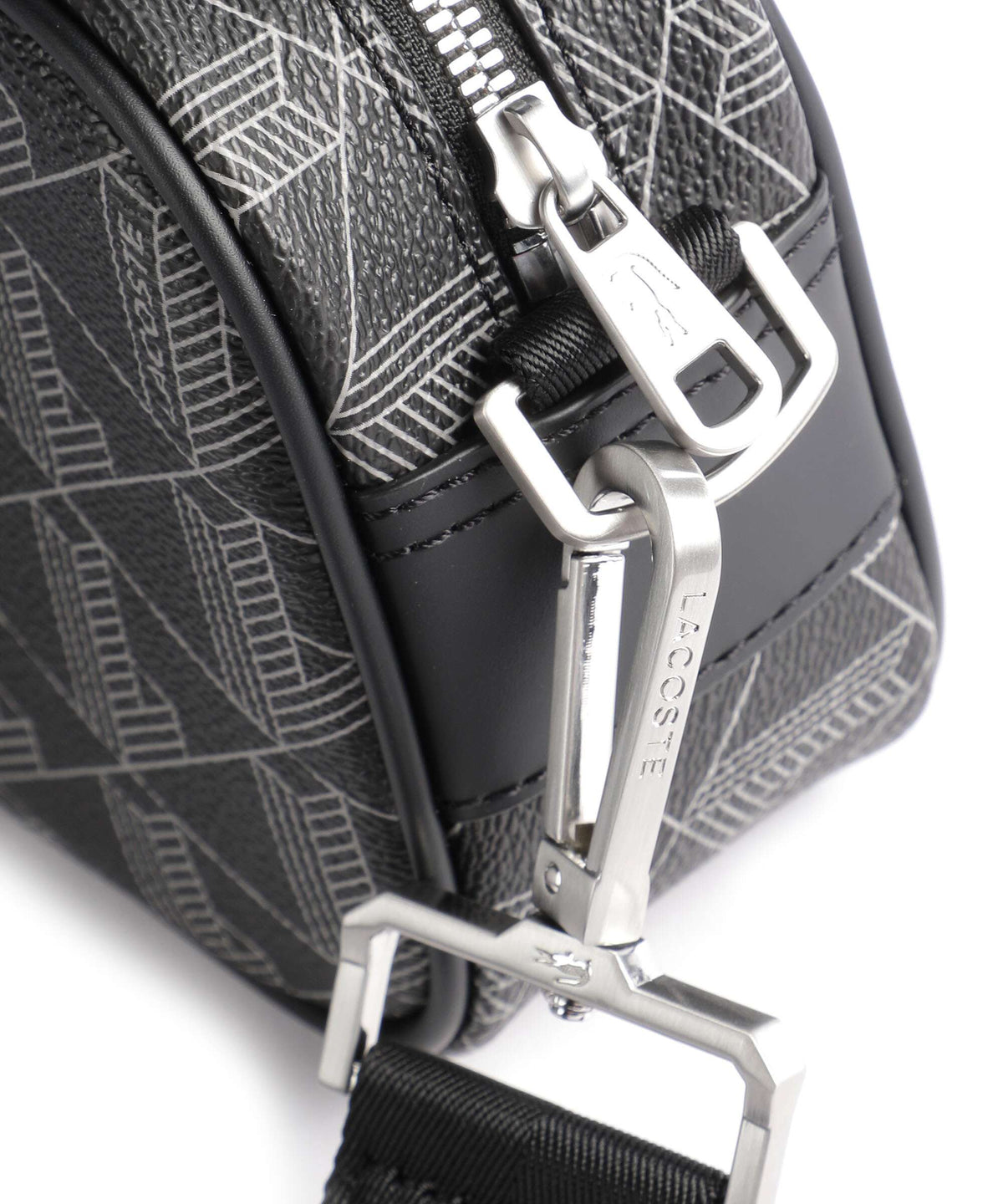 Lacoste Crossbody Bag – Noir / Gris 4