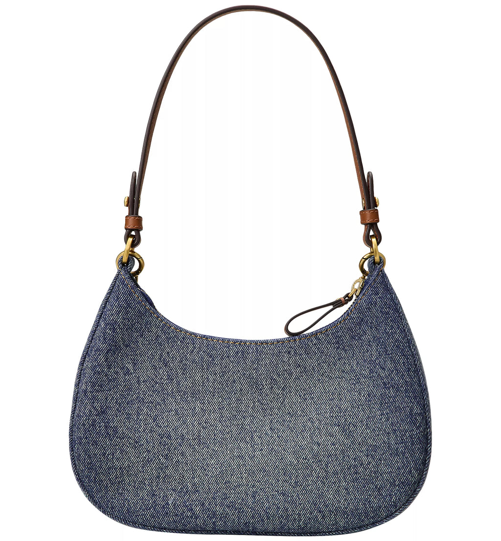 Ralph Lauren Shoulder Bag – Oxford Blue / Lauren Tan 2
