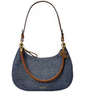 Ralph Lauren Shoulder Bag – Oxford Blue / Lauren Tan 1
