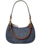 Ralph Lauren Shoulder Bag – Oxford Blue / Lauren Tan 1