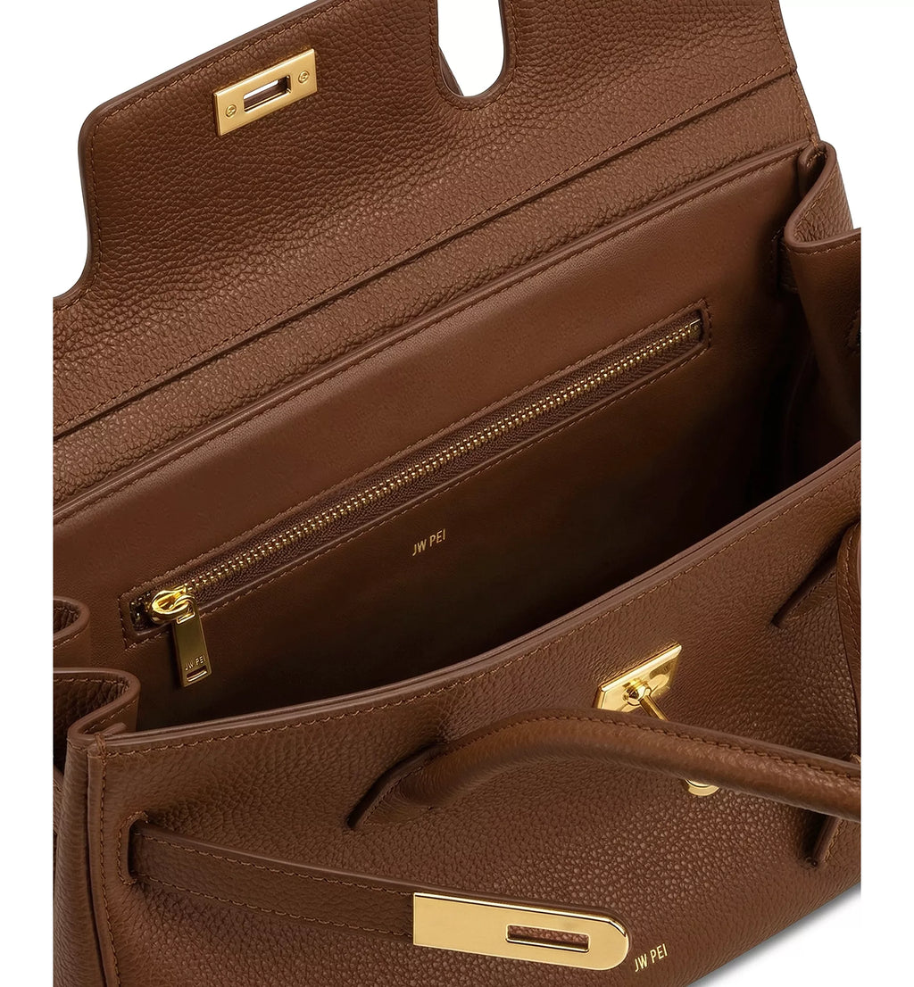 JW PEI Shoulder Bag – Saddle Brown 4