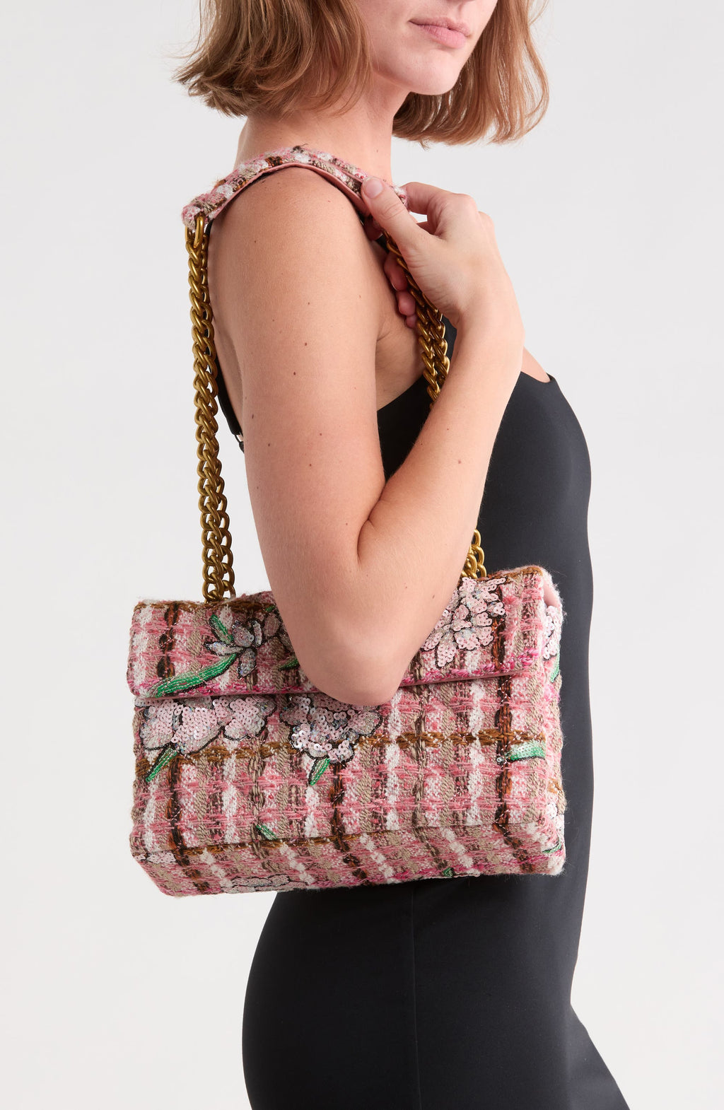 Kurt Geiger Shoulder Bag – Light Pink Multi 2