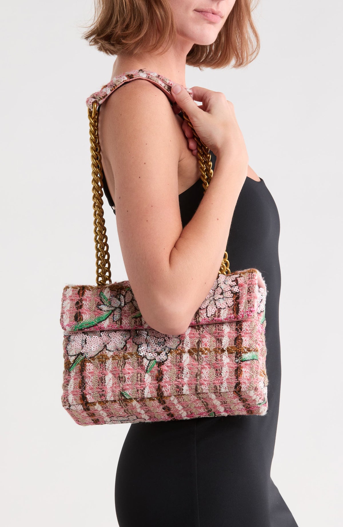 Kurt Geiger Shoulder Bag – Light Pink Multi 2